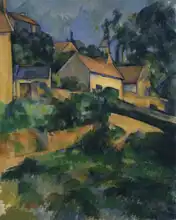 Cézanne, Paul: La Route tournante in Montgeroult