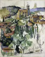Cézanne, Paul: The village Gardanne