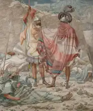 Dadd, Richard: King David saves lives sleeping Saul