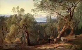 Lear, Edward: Corfu from Santa Decca