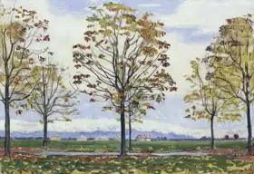 Hodler, Ferdinand: Chestnut Alley at Biberist