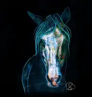 Day, Ruth: Blue Bashful Horse