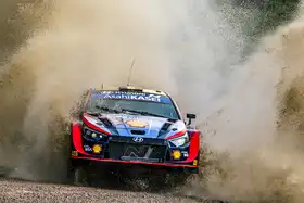 SZABO, ATTILA: Hyundai WRC Rally Car