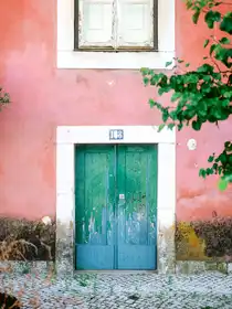 Zwart, Raisa: Little door in Lisbon