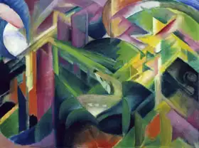 Marc, Franz: The monastery garden