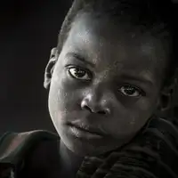 Molina, Elena: dowayo boy at Faro Valley, Cameroon
