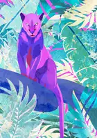 Manovski, Sarah: Pink Panther in the neon jungle