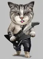 Lawless, Adam: heavy metal cat