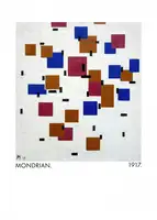 Mondrian, Piet: Composition in colour A 1917