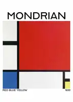 Mondrian, Piet: Composition with Red, Blue, and Yellow 1930