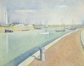 Seurat, Georges: Channel at Gravelines, Petit Fort Philippe