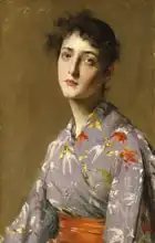 Chase, William Merritt: Japanese girl dress