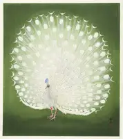 Koson, Ohara: Peacock