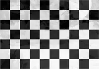 Manovski, Sarah: Checkerboard wall mural