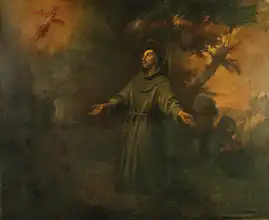 Viladomat, Antoni: St. Francis receiving the stigmata
