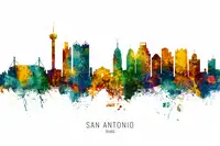 Tompsett, Michael: San Antonio Texas Skyline