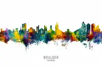 Tompsett, Michael: Boulder Colorado Skyline