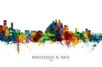 Tompsett, Michael: Monterosso al Mare Italy Skyline