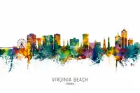Tompsett, Michael: Virginia Beach Virginia Skyline