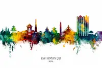 Tompsett, Michael: Kathmandu Nepal Skyline