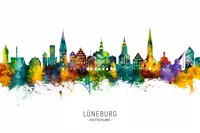 Tompsett, Michael: Lüneburg Germany Skyline