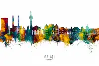 Tompsett, Michael: Galati Romania Skyline