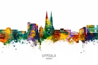 Tompsett, Michael: Uppsala Sweden Skyline