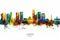Tompsett, Michael: Luanda Angola Skyline