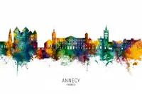Tompsett, Michael: Annecy France Skyline