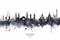 Tompsett, Michael: Helsinki Finland Skyline