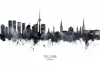 Tompsett, Michael: Tallinn Estonia Skyline