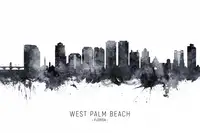 Tompsett, Michael: West Palm Beach Florida Skyline
