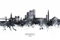 Tompsett, Michael: Grenoble France Skyline