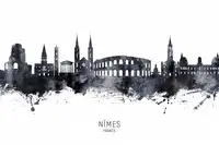 Tompsett, Michael: Nîmes France Skyline
