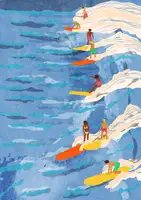 Oltmanns, Raissa: chilled surfing