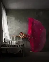 Aditya, Rawisyah: Red gown ballerina
