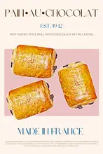 Khokhar, Nazma: Pain Au Chocolat Print