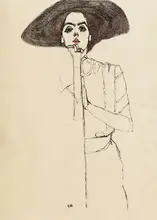 Schiele, Egon: Portrait of a Woman 1910
