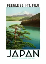 Poster, Travel Vintage: 1930s Japan Travel Poster Japanese Government Railways