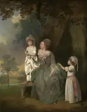 Wheatley, Francis: Mrs. Barclay and her children