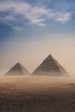 Sanz, Grande Jorge: Great Pyramids of Giza, Cairo, Egypt