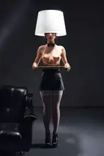Guryanov, Andrey: Nude lamp girl