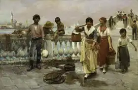 Duveneck, Frank: Water Carrier in Venice