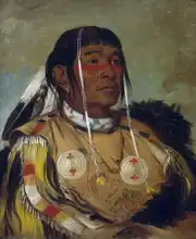 Catlin, George: Sha-Co-pay, Ojibwa chief