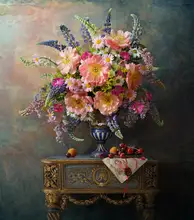Morozov, Andrey: Still life with flowers