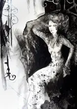 Krincy, Dora: Cabaret 5 Version 50x70
