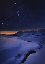 Markova, Albena: Night in Rila Mountain
