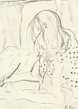 Galonska, Eva: Zeichnendes Mädchen
