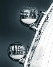 Rückert, Stephan: Globen - Sky view