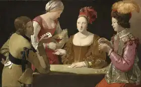 La Tour, Georges de: Fraud in the cards
